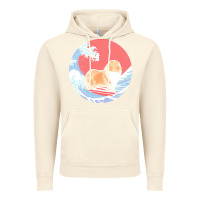 Vintage Artic rough collie t  shirt rough collie gifts   ocean waves surfing rough c Vintage Hoodie - linhVisuals