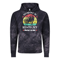 Cloud Black someone in kentucky loves me t  shirt someone in kentucky loves me fun Vintage Hoodie - linhVisuals
