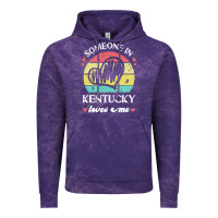 Cloud Purple someone in kentucky loves me t  shirt someone in kentucky loves me fun Vintage Hoodie - linhVisuals