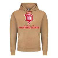 Vintage Camel the-dubuque-fighting-saints-pen Vintage Hoodie - linhVisuals