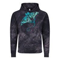 Cloud Black hawaii tribal manta ray hawaiian shirt shark lover t shirt Vintage Hoodie - linhVisuals