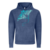 Hawaii Tribal Manta Ray Hawaiian Shirt Shark Lover T Shirt Vintage Hoodie | Teevron