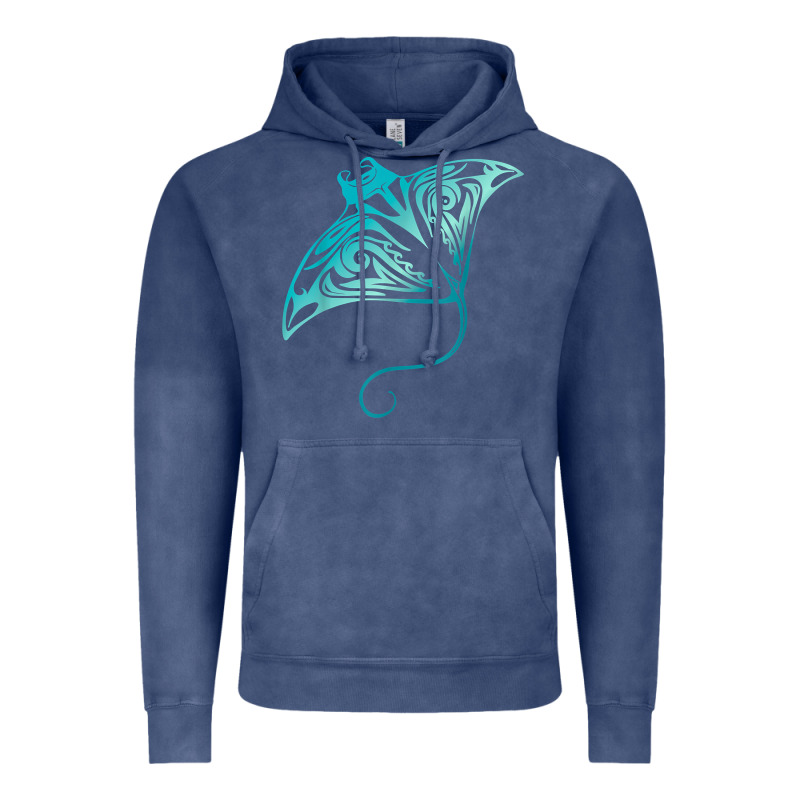 Hawaii Tribal Manta Ray Hawaiian Shirt Shark Lover T Shirt Vintage Hoodie by linhVisuals | Teevron
