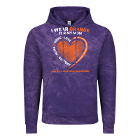 Cloud Purple i wear orange for my mom ms multiple sclerosis awareness t shirt Vintage Hoodie - linhVisuals
