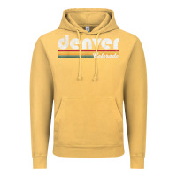 Vintage Mustard denver colorado vintage 70's 80's retro style men women t shirt Vintage Hoodie - linhVisuals