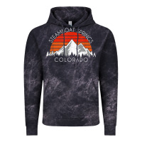 Cloud Black retro vintage steamboat springs colorado distressed t shirt Vintage Hoodie - linhVisuals