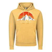 Vintage Mustard retro vintage steamboat springs colorado distressed t shirt Vintage Hoodie - linhVisuals