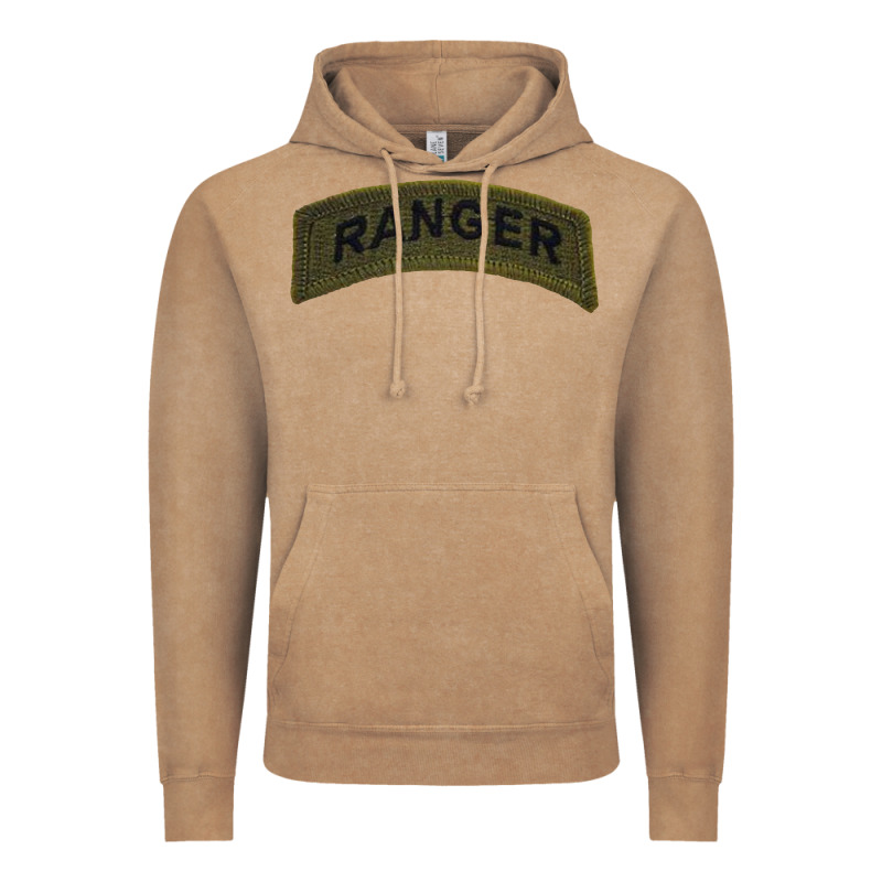 Army Ranger Tab Subdued Infantry Grunt Pullover Hoodie Vintage Hoodie by linhVisuals | Teevron