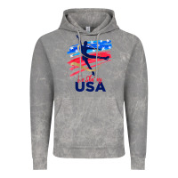 Cloud Rock ice skating dance support the team tshirt usa flag t shirt Vintage Hoodie - linhVisuals