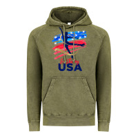 Vintage Olive ice skating dance support the team tshirt usa flag t shirt Vintage Hoodie - linhVisuals