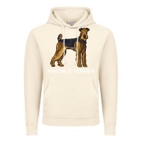 Vintage Artic airedale terrier crazy dog lover sweatshirt Vintage Hoodie - linhVisuals