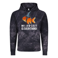 Mindset Motivational Quote Cute Goldfish Shark Fish T Shirt Vintage Hoodie | Teevron
