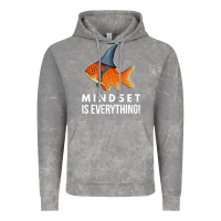 Cloud Rock mindset motivational quote cute goldfish shark fish t shirt Vintage Hoodie - linhVisuals
