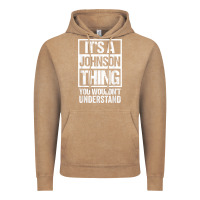 Vintage Coffee it's a johnson thing   you wouldn't understand   family name t shirt Vintage Hoodie - linhVisuals
