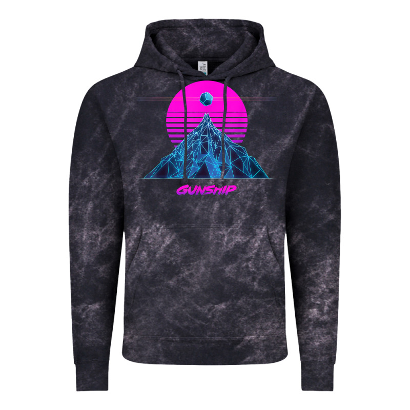 Pink Sun   Official Gunship T Shirt Vintage Hoodie by linhVisuals | Teevron