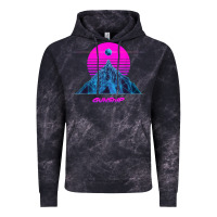 Cloud Black pink sun   official gunship t shirt Vintage Hoodie - linhVisuals