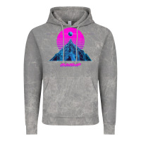 Cloud Rock pink sun   official gunship t shirt Vintage Hoodie - linhVisuals