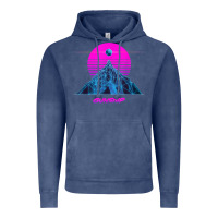 Vintage Denim pink sun   official gunship t shirt Vintage Hoodie - linhVisuals