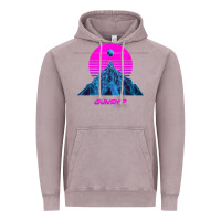 Vintage Zinc pink sun   official gunship t shirt Vintage Hoodie - linhVisuals