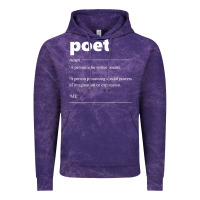 Cloud Purple poet definition funny for poet drama poetry poems t shirt Vintage Hoodie - linhVisuals