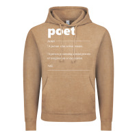 Vintage Coffee poet definition funny for poet drama poetry poems t shirt Vintage Hoodie - linhVisuals