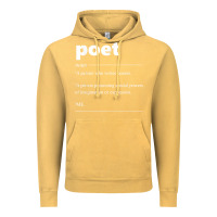 Vintage Mustard poet definition funny for poet drama poetry poems t shirt Vintage Hoodie - linhVisuals
