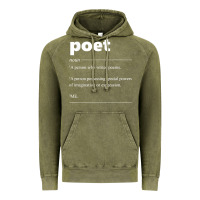 Vintage Olive poet definition funny for poet drama poetry poems t shirt Vintage Hoodie - linhVisuals