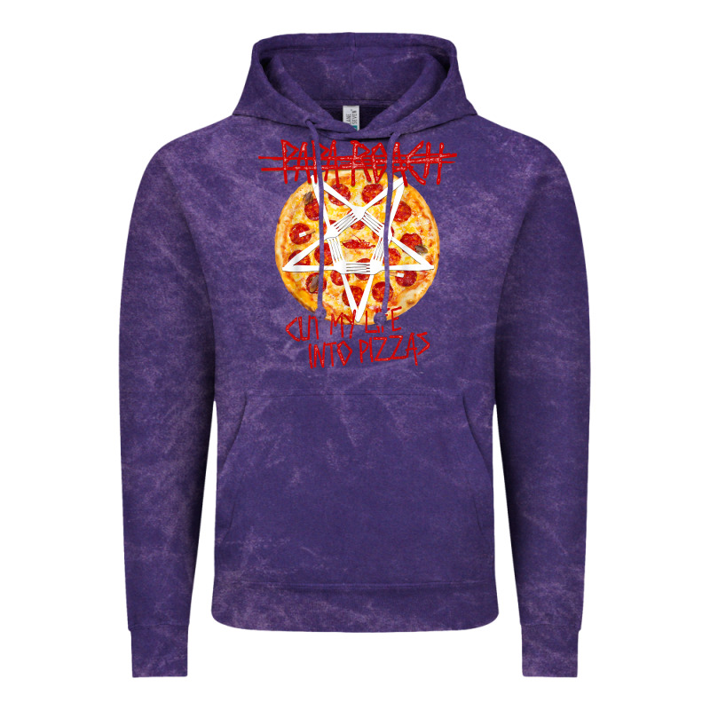 Papa Roach   Official Merchandise  Cut My Life Into Pizzas T Shirt Vintage Hoodie by linhVisuals | Teevron