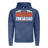 Vintage Denim sikh khalistan zindabad singh punjabi t shirt Vintage Hoodie - linhVisuals