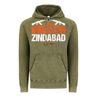 Vintage Olive sikh khalistan zindabad singh punjabi t shirt Vintage Hoodie - linhVisuals