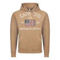 Vintage Coffee cape cod massachusetts american flag usa travel vintage pullover hoodi Vintage Hoodie - linhVisuals