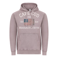 Vintage Zinc cape cod massachusetts american flag usa travel vintage pullover hoodi Vintage Hoodie - linhVisuals
