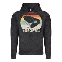 Vintage Black retro more cowbell shirt funny drummer gift vintage t shirt Vintage Hoodie - linhVisuals