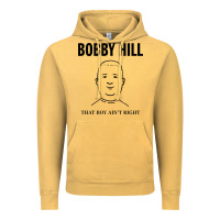 Vintage Mustard bobby hill that boy ain't right [tw] Vintage Hoodie - linhVisuals