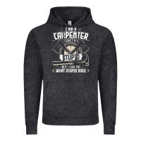 Vintage Black i can't fix stupid   funny carpentry woodworking carpenter t shirt Vintage Hoodie - linhVisuals