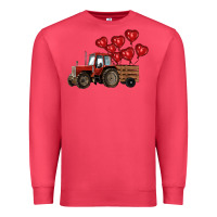 Cardinal farm tractor Premium Sweatshirt - RanaPortraitStore