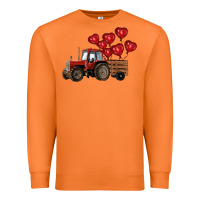 Carrot farm tractor Premium Sweatshirt - RanaPortraitStore