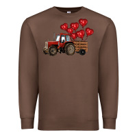 Chestnut farm tractor Premium Sweatshirt - RanaPortraitStore