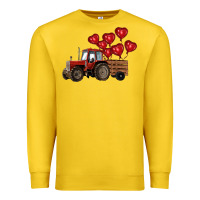 Lemon farm tractor Premium Sweatshirt - RanaPortraitStore