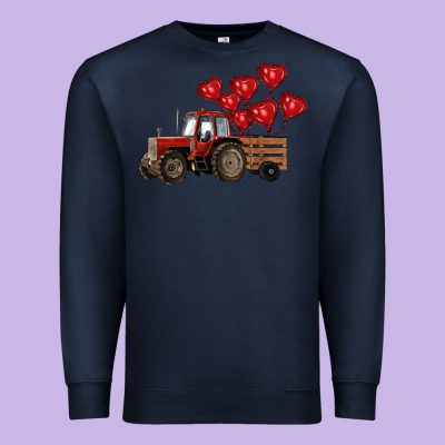 Farm Tractor Premium Sweatshirt Designed By Ranaportraitstore