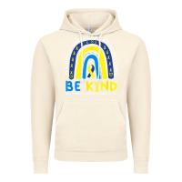 Vintage Artic be kind down syndrome awareness blue ribbon rainbow march 21 t shirt Vintage Hoodie - linhVisuals