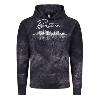 Cloud Black boston skyline t shirt for women, men, girls & boys Vintage Hoodie - linhVisuals