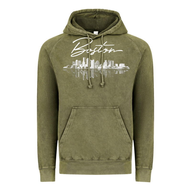 Boston Skyline T Shirt For Women, Men, Girls & Boys Vintage Hoodie by linhVisuals | Teevron