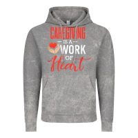 Cloud Rock caregiving is a work of heart caregiver gifts for men, women t shirt Vintage Hoodie - linhVisuals