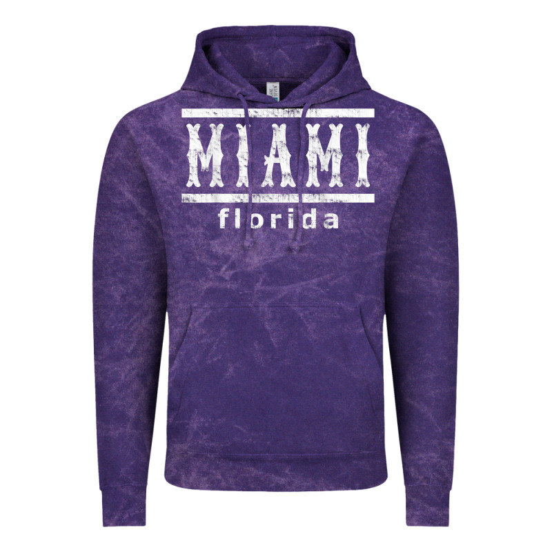 Miami Florida Souvenir T Shirt Vintage Hoodie by linhVisuals | Teevron