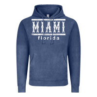Vintage Denim miami florida souvenir t shirt Vintage Hoodie - linhVisuals