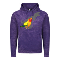 Cloud Purple cute screaming parrot, birb memes, funny t rex sun conure t shirt Vintage Hoodie - linhVisuals