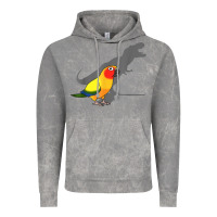 Cloud Rock cute screaming parrot, birb memes, funny t rex sun conure t shirt Vintage Hoodie - linhVisuals