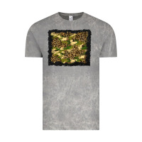 Cloud Rock camouflage and leopard background Vintage Tee - BundleAndBundleShop