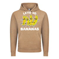 Vintage Coffee lets go bananas shirt  funny fruit pun shirt  banana t shirt Vintage Hoodie - linhVisuals